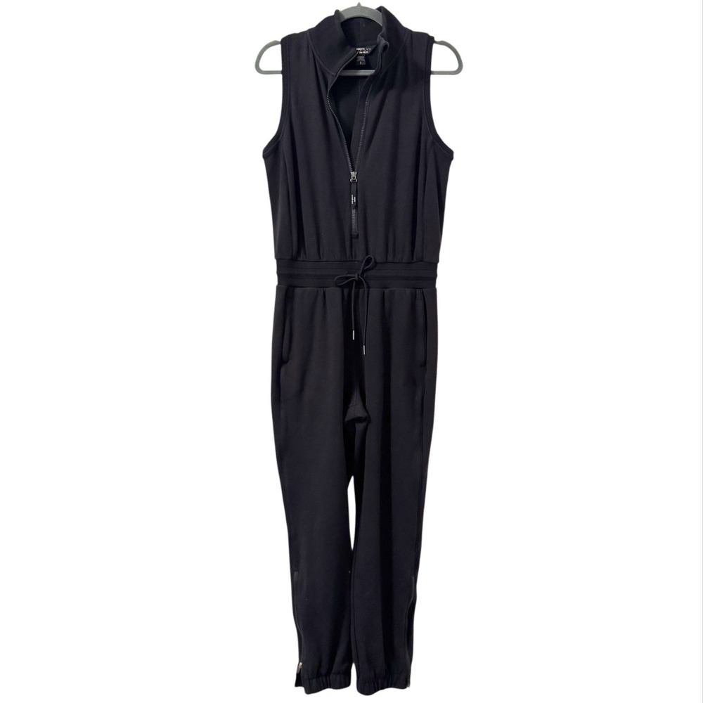 Athleta X Allyson Felix Legend Jumpsuit‎ S Black Athleisure Minimalist